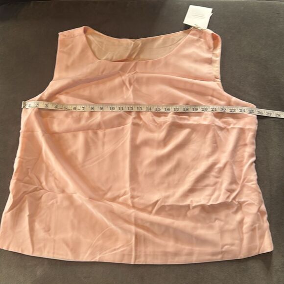 Pink Chiffon 3 Piece Formal Pant Suit Set Mother of the Bride Size 26W **READ - Picture 6 of 16